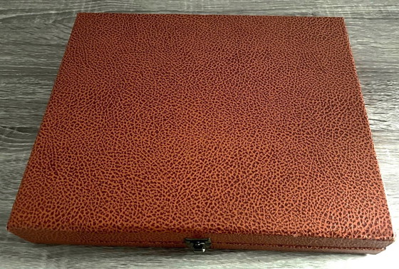 Image 1 of Amefa vintage roestvrijstalen 24-delig dessertbord