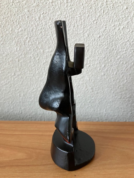 Image 1 of Salvador Dali glasses stand. Familiar design nose with mustache and lips.