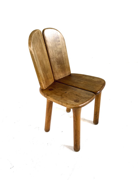 Image 1 of 4x vintage eetkamerstoel model ‘Opus’, Erwin Berghammer ‘80