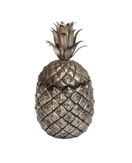 Secchiello Ghiaccio Ananas Mauro Manetti Anni '70 – Accessori da tavola, Cast Iron, Metal (photo 3 of 11)