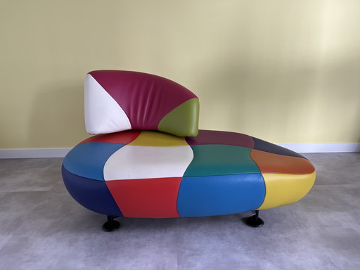 Leolux Kikko Marsman Feautuil - Chaise Longue Cuir