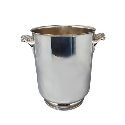 Cubitera vintage de Christofle bañada en plata. Fabricada en Francia.
