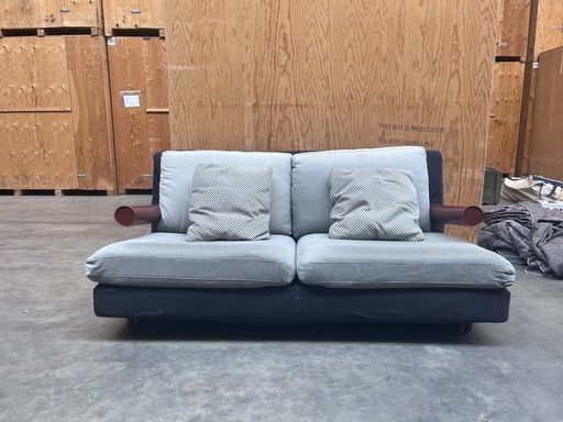 Canapé 2 places B&B Italia Baisity – banken, Leather, Textile (photo 2 of 5)
