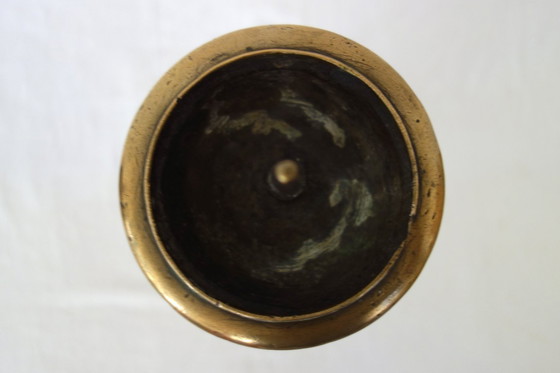 Image 1 of Kerzenständer aus vergoldeter Bronze, Frankreich, 17. Jahrhundert