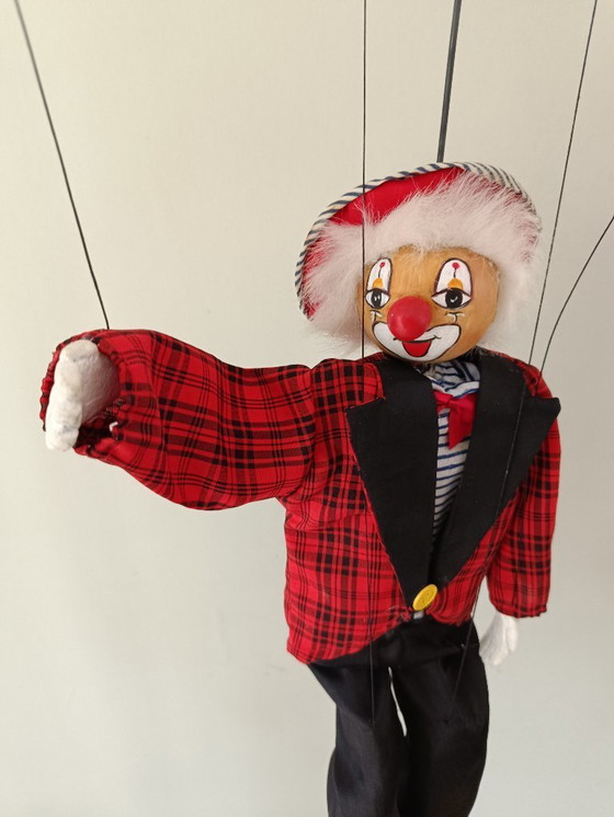 Image 1 of Alte Clown-Marionette