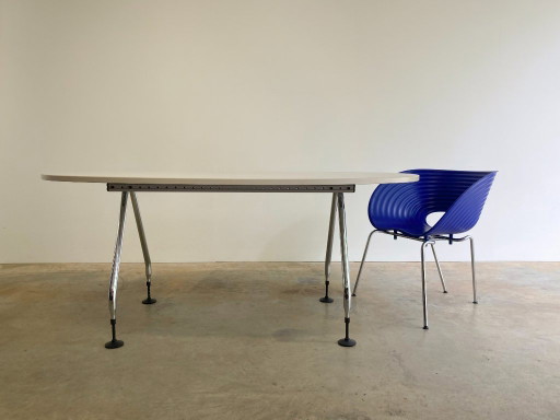 Vitra Ad Hoc Ovale Design Tisch von Antonio Citterio