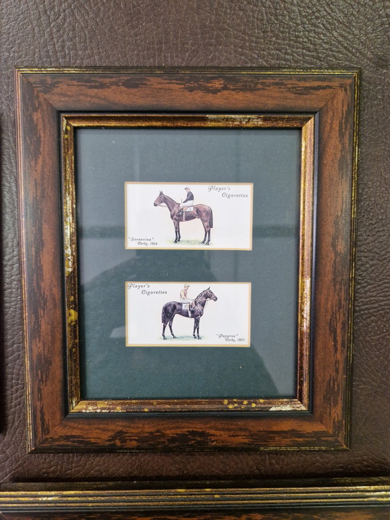 Image 1 of Estampa del caballo enmarcada