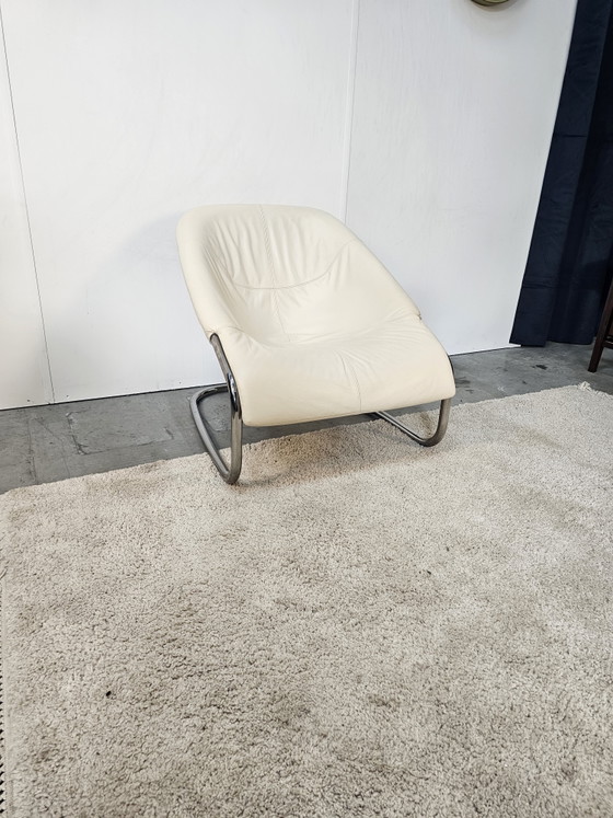 Image 1 of Minotti Cortina Armchair White Cream New Condition