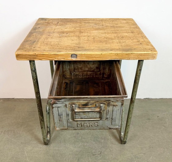 Image 1 of Vintage Industrial Worktable, 1960s