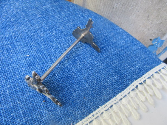 Image 1 of Boland Belgium 12 silver plated knife rests cutlery rests art nouveau style 