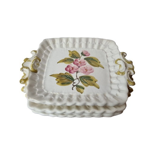 Vintage Italian pastry plates