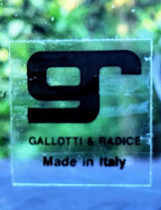 Image 1 of Gallotti En Radice Tavolino Vetro