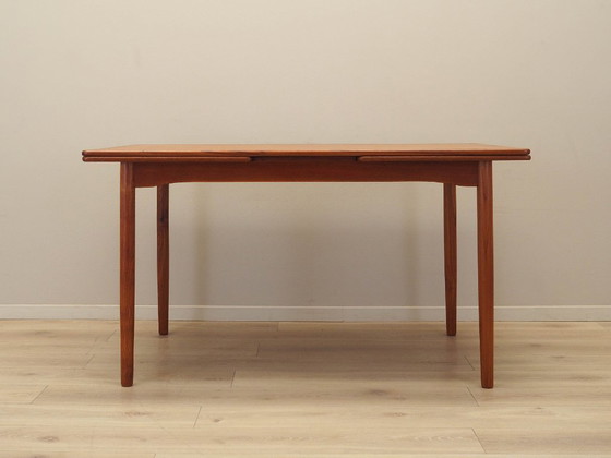 Image 1 of Teak table, Danish design, 1970s, manufactured in Denmark
