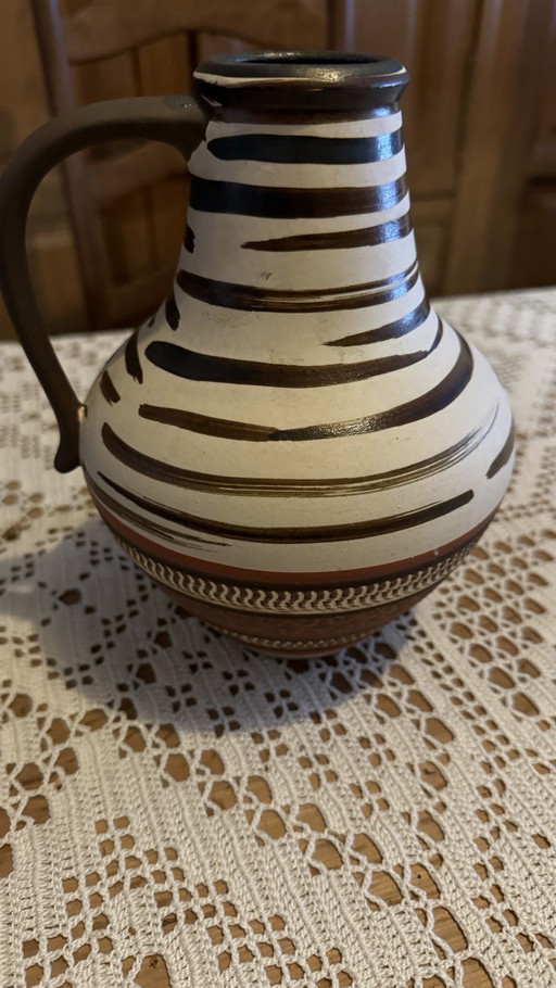 Vintage Vase West German Ceramic