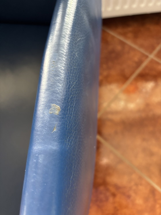 Image 1 of Sedie da pranzo di design Bert Plantagie – vera pelle – set da 2