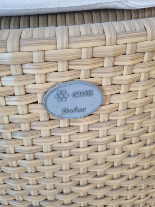 2 chaises de jardin Emu Dafne

