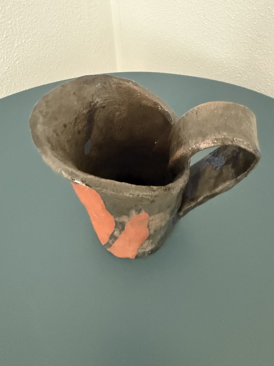 Image 1 of Handmade vintage brutalist raku
