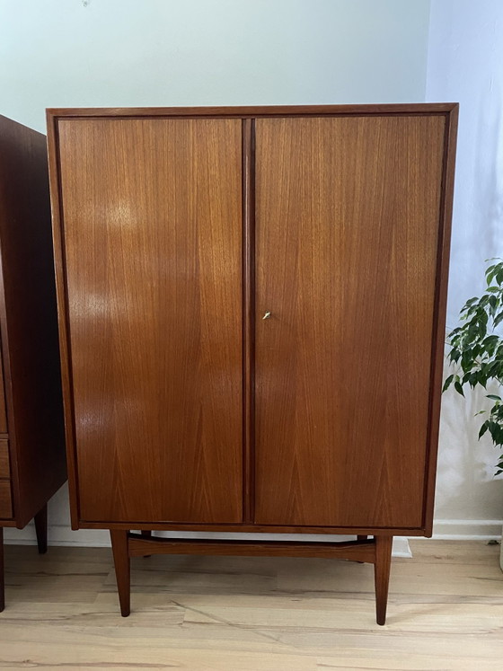 Credenze alte vintage in teak Heinrich Althoff danese Mid Century – Legno (photo 5 of 5)