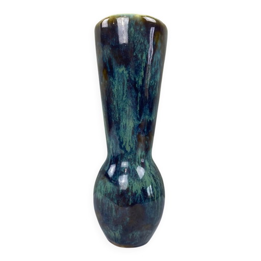 50s enamelled vase