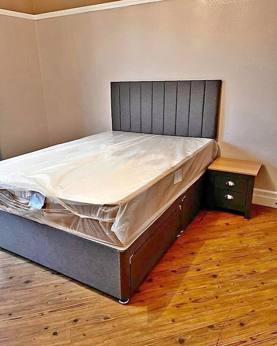 Image 1 of LETTO MATRIMONIALE CON MATERASSO