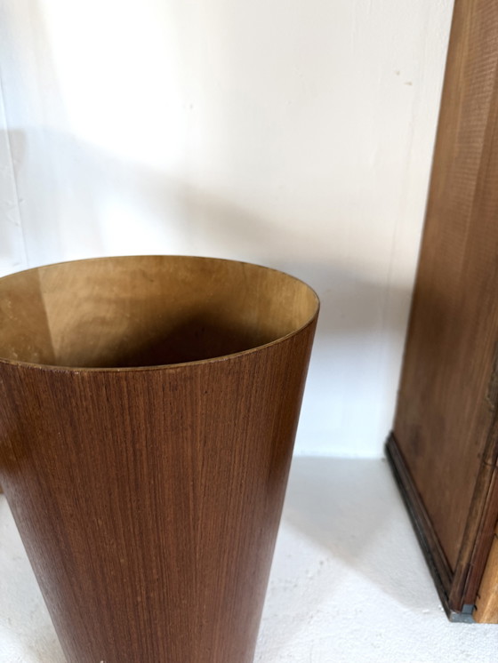 Image 1 of Vintage teak waste bin, Servex Sweden '60
