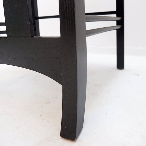 Image 1 of Paar "Ingram"-Hochlehner-Stühle von Charles Rennie Mackintosh für Cassina, 1980er Jahre