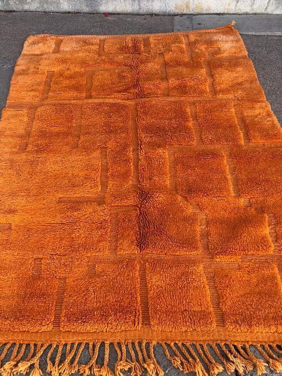 Alfombra bereber marroquí tradicional 250cm x 150cm – Wool, Modern (photo 2 of 4)