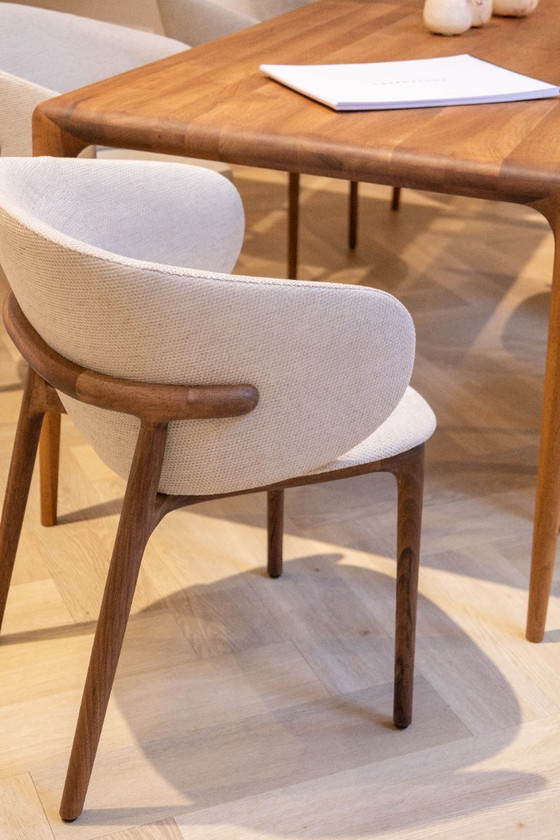 Image 1 of Sedie da pranzo Artisan Mela - Noce europeo