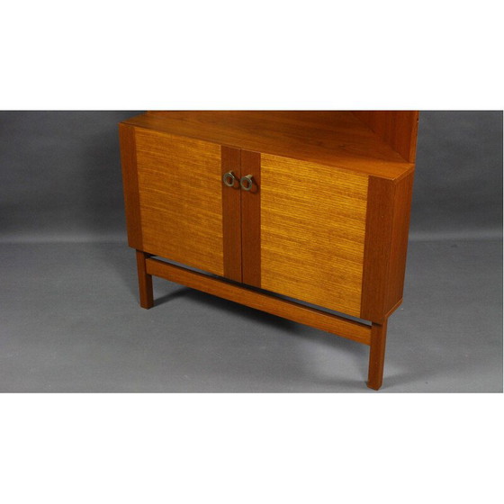 Image 1 of Vintage hoekkast in teak van P.Rimme's, jaren 1960