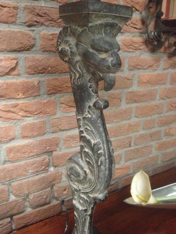 Image 1 of 2x EICHHOLTZ Gautier Table Lamp height 95 cm bronze finish