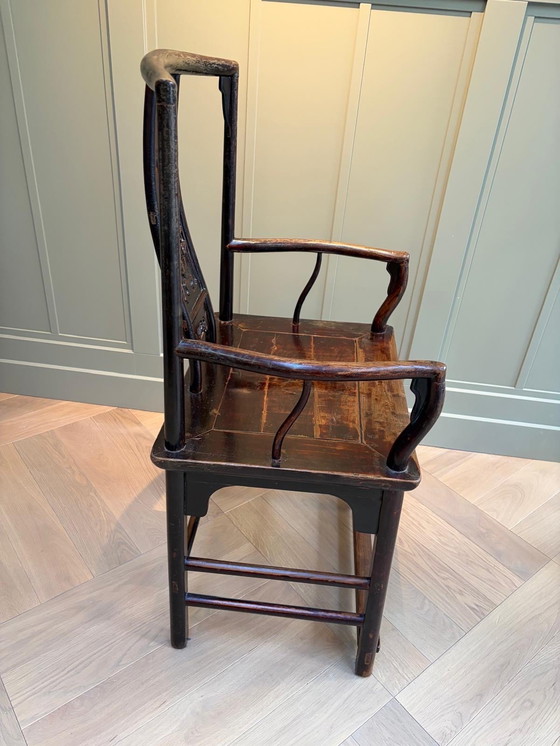 Image 1 of Sedie antiche cinesi della dinastia Qing Jiaqing