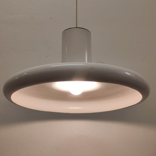 Vintage Lita pendant lamp white metal