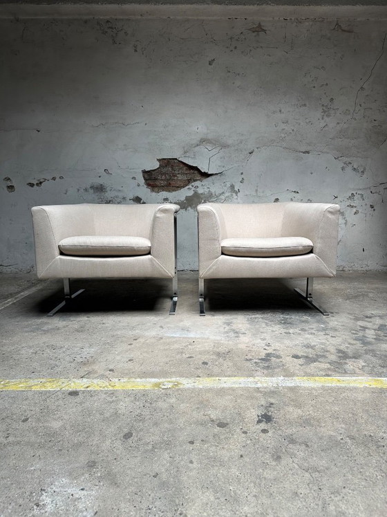 Image 1 of Set of two Artifort lounge chair by Geoffrey Harcourt