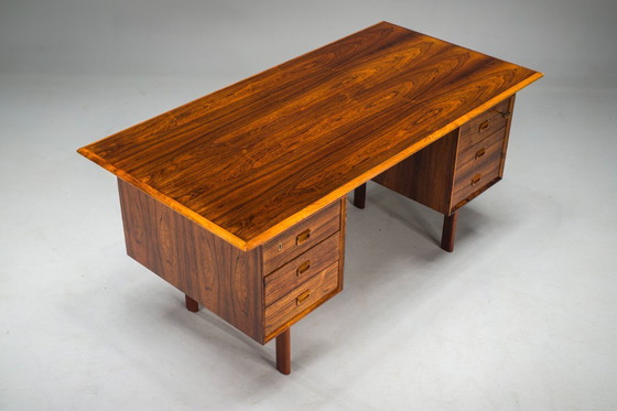 Image 1 of Mid Century Freistehender Schreibtisch, 1960er Jahre