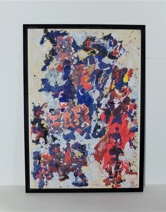 Image 1 of Valter Gibson, Signé Et Daté 92, Technique Mixte