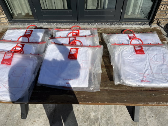Image 1 of 8x stoelhoezen Phillips Starck Driade Toy Designer 