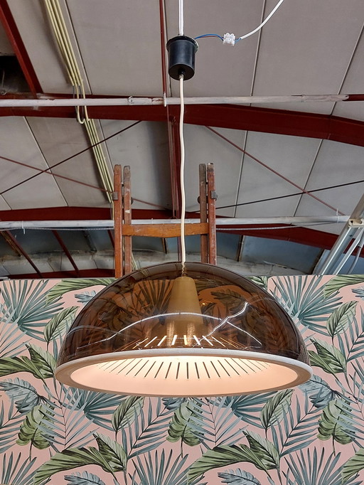 Lampe pendante vintage de l'ère spatiale 1970 Italie