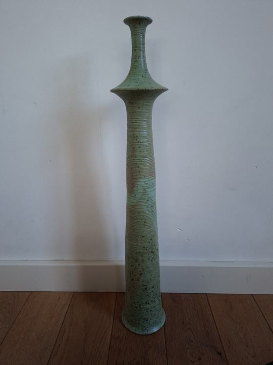 Image 1 of Monumental Studio Floor Vase (66 cm) – Attributed to Dick Hubers / Mobach
