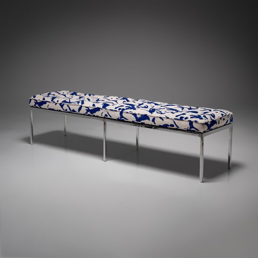 Banc 4 places modèle 2530-6 de Florence Knoll pour Knoll