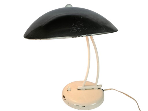VEB Leuchten | East-Germany | Table Lamp | Bauhaus Style | Marianne Brandt Style UFO Lamp | 50's