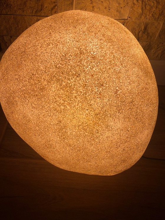 Pair of Vintage André Cazenave Dora Lamps - Roland Jamois Edition – Andre cazenave, Table lamps, Fiberglass (photo 2 of 5)