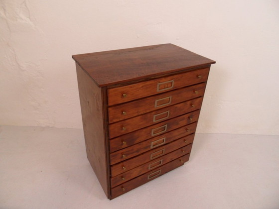 Image 1 of Vintage ladekastje van horlogemaker