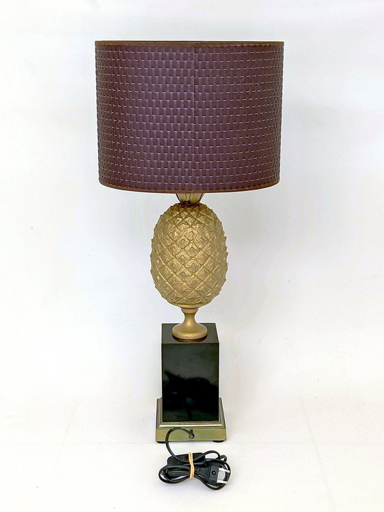 Image 1 of Tafellamp Le Dauphin "Pineapple Lamp" 1970