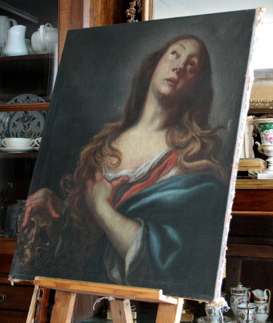 Image 1 of Maddalena penitente, fine del XVII secolo, olio su tela
