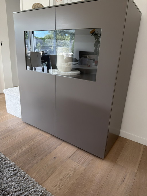 Vitrine Karat avec éclairage LED et verre – vitrinekasten, Wood