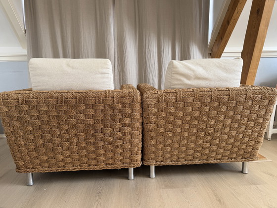 Image 1 of Juego de 2 sillones 'Wicky' · Didier Gomez para Ligne Roset · Década de 1990