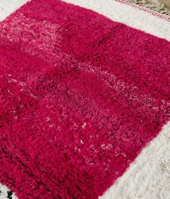 Tappeto tradizionale fatto a mano in pura lana rossa, 2/3 m – Aime Té, Tappeti, Wool (photo 3 of 5)