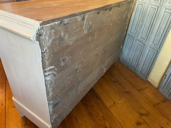 Image 1 of Imposante Hollandse Ladekast Ladenkast Commode 149 cm.