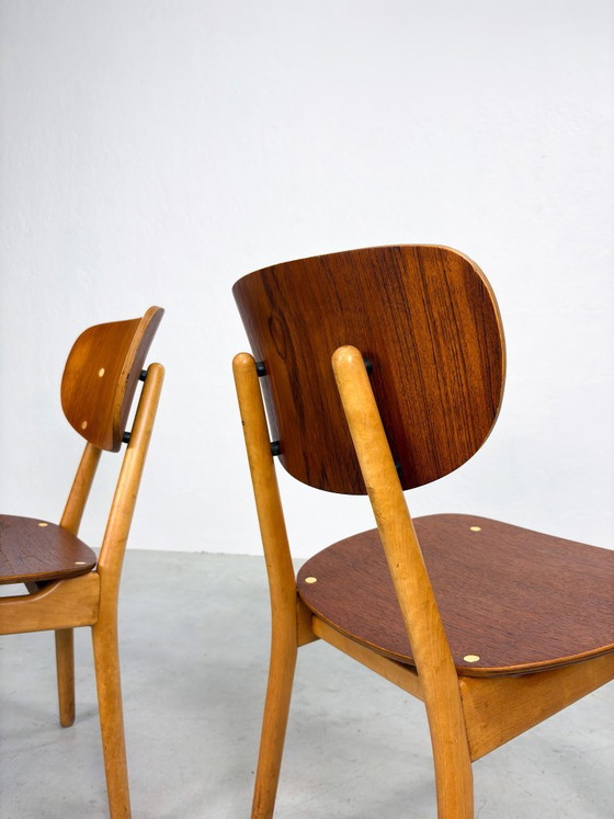 Set 'SB11' Dining chairs by Cees Braakman for Pastoe – Wood (photo 13 of 19)