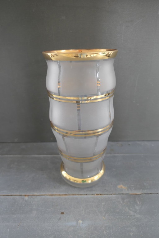 Vaso in vetro Art Déco Booms